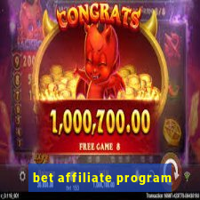 bet affiliate program